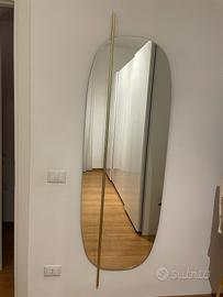 Specchio bronzo Calligaris Vanity