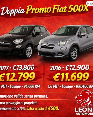 Fiat 500X  1.6 MJT Lounge