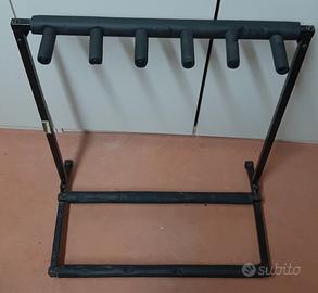 Supporto per 4 Chitarre Rockstand 