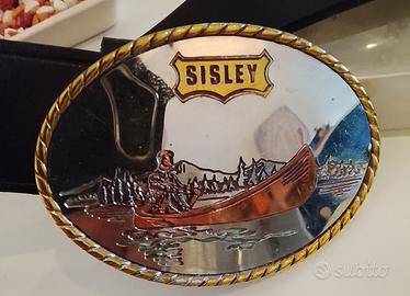 Sisley fibbia vintage 80