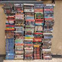 Lotto +200 VHS videocassette originali anni 80 90 