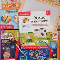 Set 4 giochi educativi