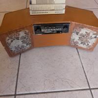 stereo  artigianale vintage grundig autoradio 