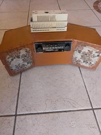 stereo  artigianale vintage grundig autoradio 