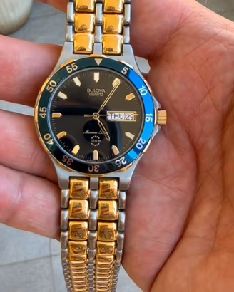 Orologio Bulova diver vintage marine star