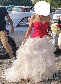 Abito sposa rosso