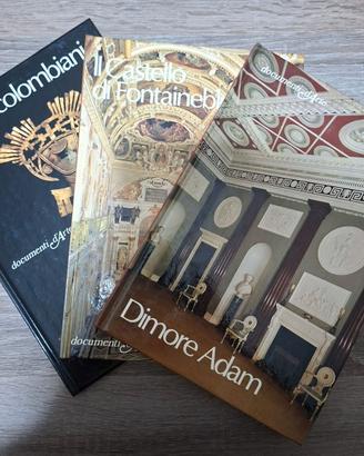 N° 3 LIBRI di DOCUMENTI D'ARTE a solo 25 €