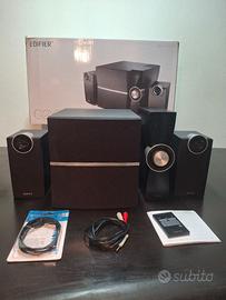 Edifier C2XD 2.1 digital S/PDIF e RCA, Sub+2 casse