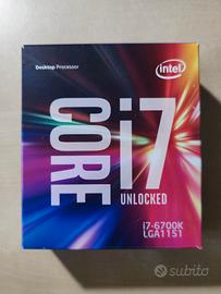 i7 6700k processore cpu