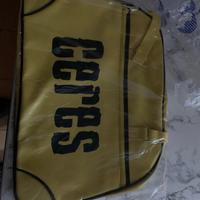 Borsone vintage giallo sella ceres