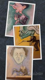 caricature uniche e originali