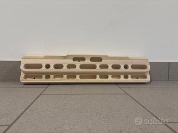 Hangboard legno fingerboard arrampicata barra