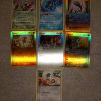 Lotto carte pokemon vintage holo ex tempeste