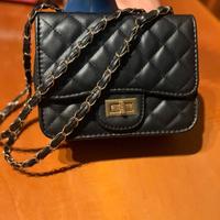Borsa sera in finta pelle