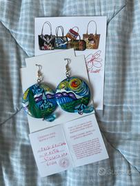 Orecchini “notte stellata” van gogh