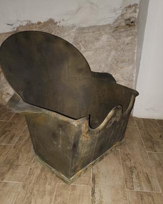 Vasca da bagno antica in ferro 