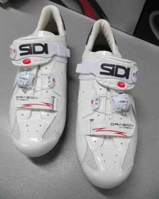 SIDI MTB DRAGON4 SRS MEGA LUCIDO BIANCO