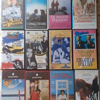 12 videocassette VHS custodie rigide originali