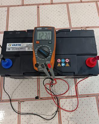 Coppia batterie 120Ah 12V 780A Varta