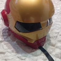 Casco moto iron man