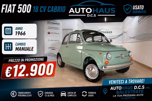 Fiat 500 18 CV CABRIO ANNO 1966