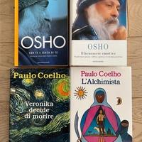 Libri di Osho e Paulo Coelho