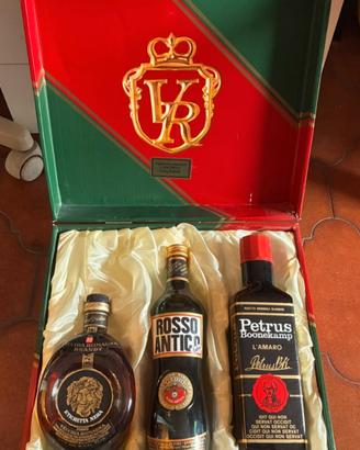 cofanetti tris liquori vinta anni  euro 60