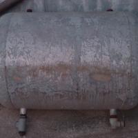 Serbatoio in acciaio zincato da 500 litri