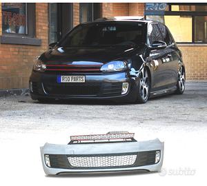PARAURTI ANTERIORE VOLKSWAGEN VW GOLF 6 08-12 LOOK