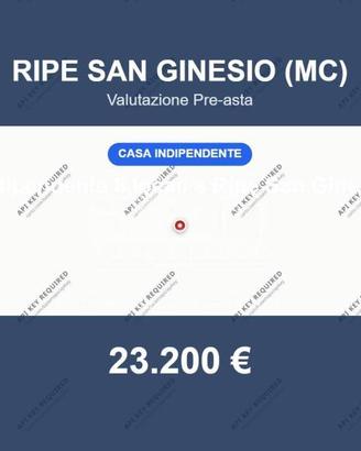 Immobile in asta di 127 m² a Ripe San Ginesio