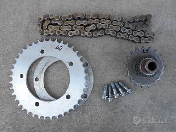 kit catena corona pigone t max 530