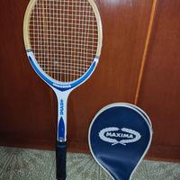racchetta .maxima.in legno con custodia