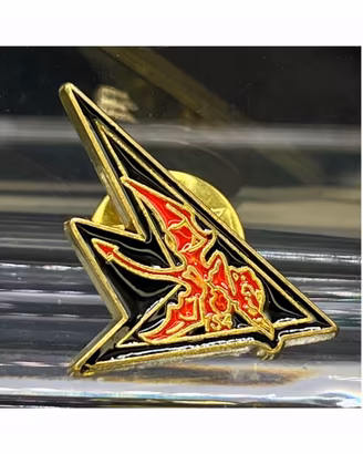 Spilla Pin Militare F-35 Diavoli Rossi Gold
