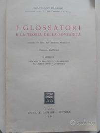 Libro   I GLOSSATRI E LA TEORIA  DELLA SOVRANITÀ 