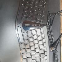 Tastiera ERGONOMICA perixx con poggiapolsi