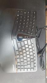 Tastiera ERGONOMICA perixx con poggiapolsi