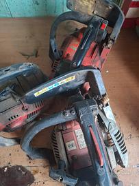 3 motoseghe piccole