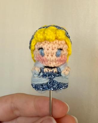 Mini amigurumi Cenerentola