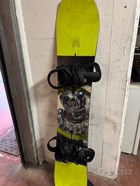 Tavola  Burton con attacchi Burton