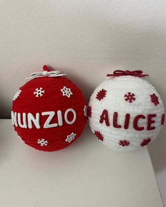 Palline di Natale personalizzate  9cm