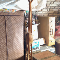 Lampada design in vimini anni '60