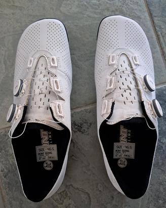 scarpe ciclismo Bont wide riot road 24 taglia 46.5