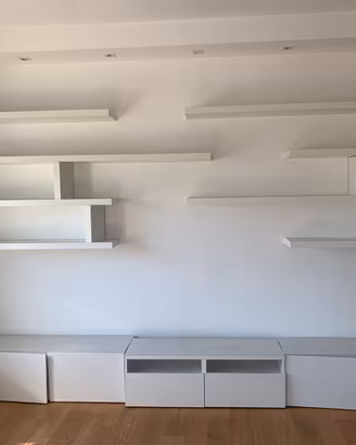 Parete soggiorno IKEA completa – mobile TV