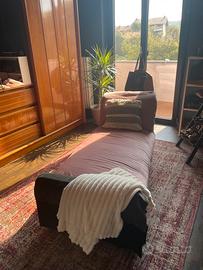 Chaise longue da restaurare