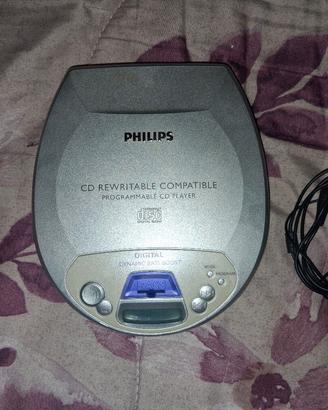 lettore cd portatile Philips ben tenuto. 