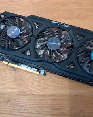 Scheda Video Gigabyte Windforce 2GB