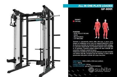 rack GATEPRO multifunzione smith machine -40%