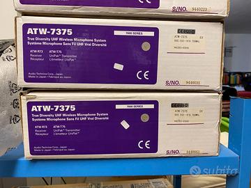 Radio Microfoni Audio Technica ATW-7375 no microfo