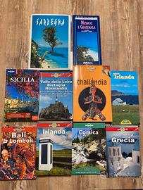 Lotto Guide turistiche Lonely Planet e varie