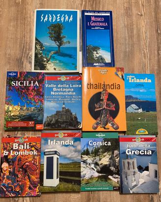Lotto Guide turistiche Lonely Planet e varie